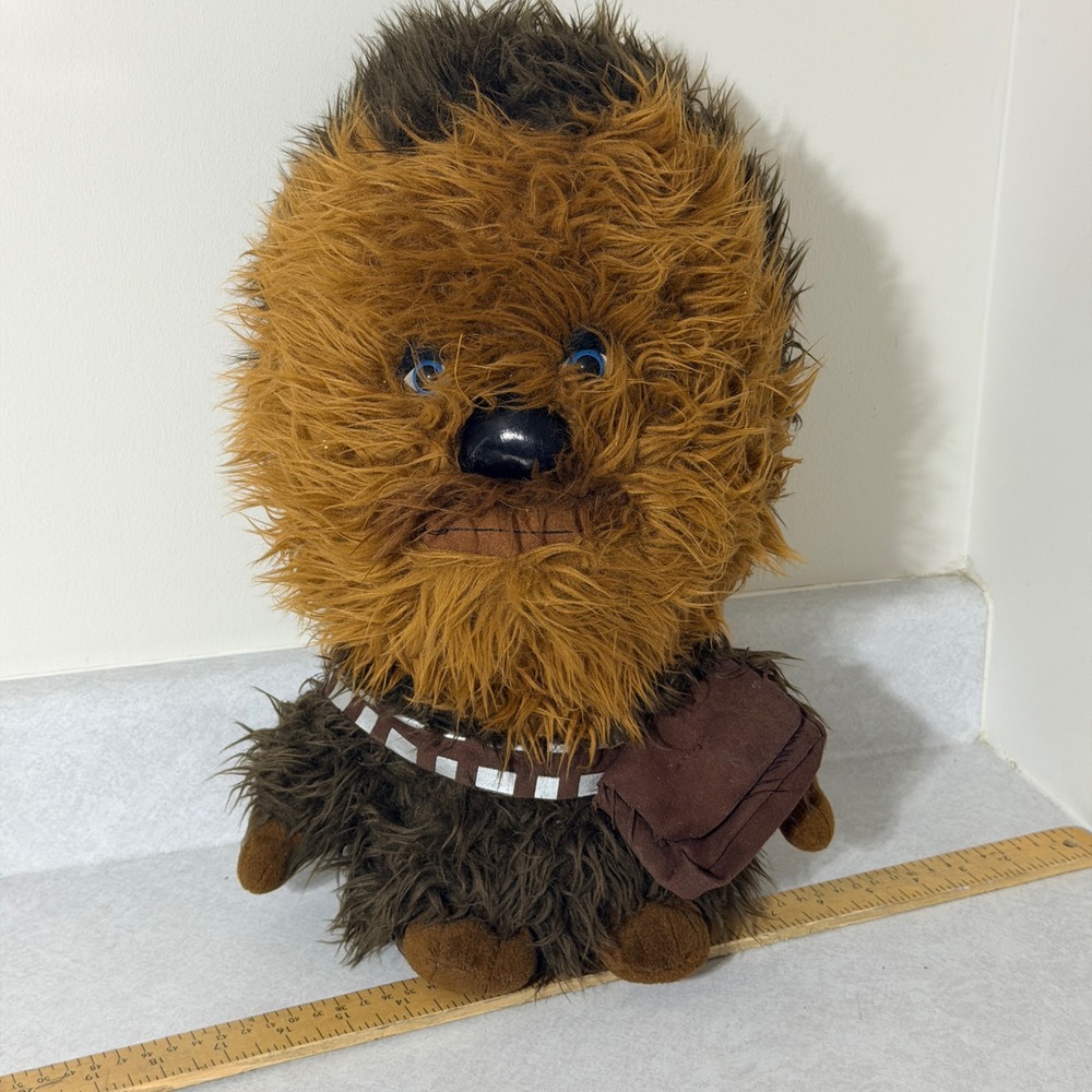 Star Wars Chewbacca Talking Plush 15 Inch Wookiee Underground Toys Play Brown
